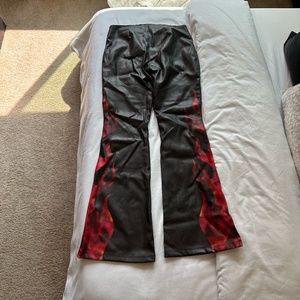 CURRENT MOOD FLAME LEATHER PANT